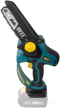 Пила цепная; Бесщеточный; 20В; 7,5 м/сек; 150 (6"), 145 мм, 36, 40 мл, рез. накл.; коробка
