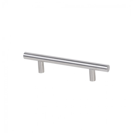 Metal rail handle 160/220 hollow steel ground steel, AKS