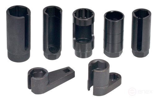 Набор головок кислородного датчика 7 предметов (АвтоDело) 40292