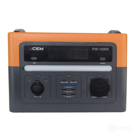 Portable charging station PW-1000S