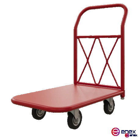 Тележка платформенная ТП 1 RT (500х800) колёса d 125