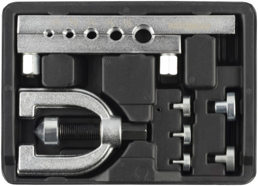 Tube flaring kit 7pr.type D,E(SAE) F(ISO)(4.8 -12.7mm) (Car BODY) 40414