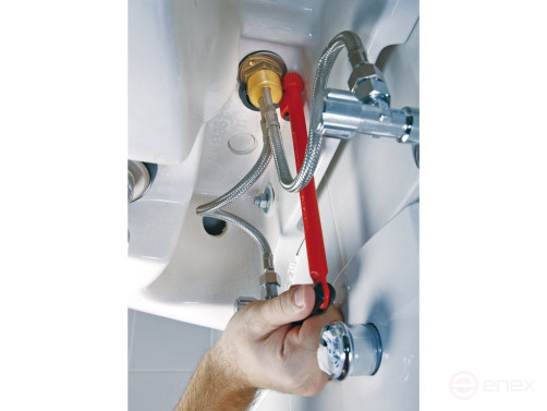 Key for sinks D 10 - 32 mm (3/8 - 1,1/4 ")