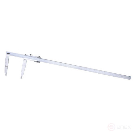 Vernier caliper with long jaws 0-1000 mm (0.02 mm) sponges 300 mm