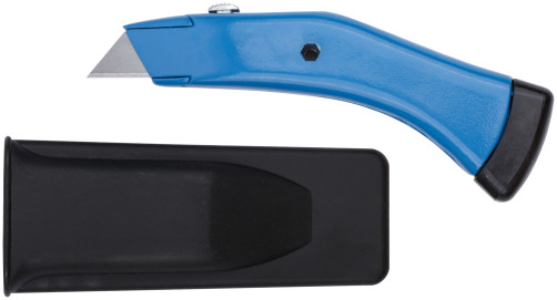 Reinforced floor covering knife "Dolphin" Pro, grey (in a case)