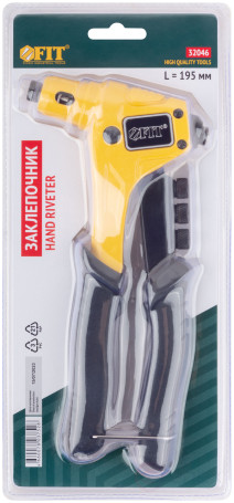 Заклепочник Профи, для заклепок из нерж.стали 2.4-4.8 мм (195 мм)