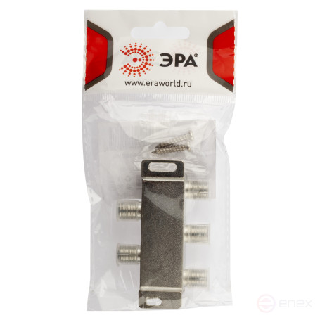 TV divider ERA D-F-03 4 branches for F connector 5-1000 MHz package 1 pc