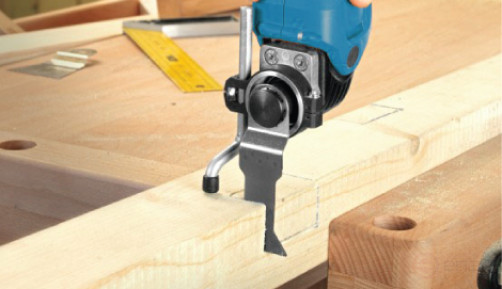 MFI PRACTICE cutting nozzle, T-shaped, HCS, wood, 44 mm, fine tooth (240-133)