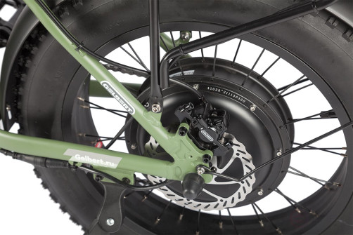 Gelbert Saturn 5 ULTRA electric bike, khaki