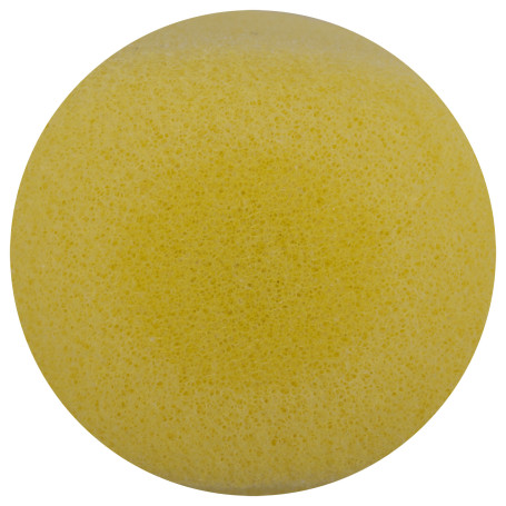 Yellow foam roller with a "mini" handle of 50 mm + 2 replaceable rollers