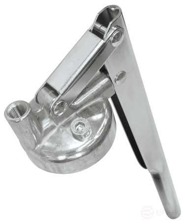 Plunger head for a solid-injection pneumatic syringe, manual MASTER 662-10500
