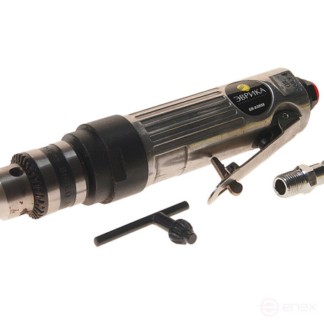 Пневмодрель ER-83808 прямая 3/8", 2500 об/мин ЭВРИКА 1/10