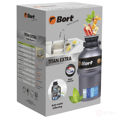Измельчитель пищевых отходов BORT TITAN Extra