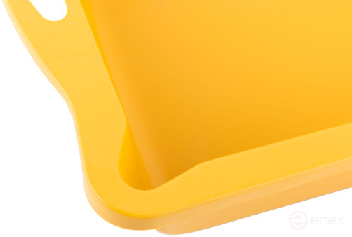 Yellow paint tray 350x170 mm, pedal for fixing