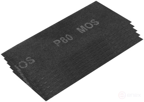 Grinding grids 115x280 mm, 5 pcs., P 80