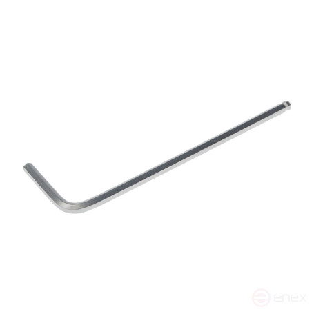 Ключ шестигранный 2мм ER-76502: Г-образный с шаром ЭВРИКА /1/600