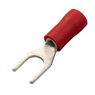 Наконечник кабельный с вилкой НВИ 0,25-1,5 М4, EСO line (упак.100шт)