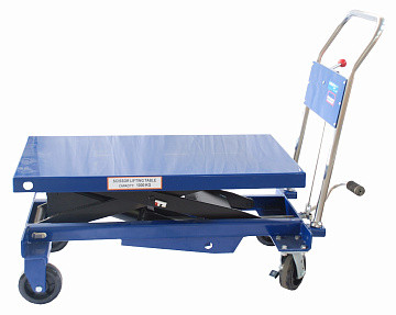 Hydraulic platform trolley TJ-100 AE&T 1000kg