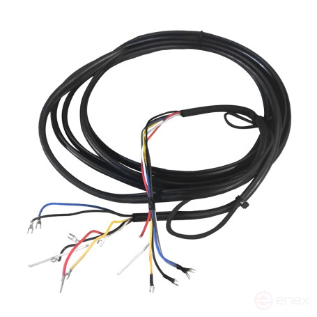 OCALIFT Control Cable 6m 8x1.5 for Cable Hoist with Tips zip-CBL-8-6M