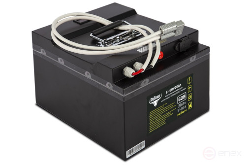 Литиевый тяговый аккумулятор RuTrike (18650 MnCoNi) 60V20A/H