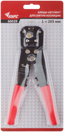 Automatic pliers for stripping insulation diameter 0.2-6.0 mm, 205 mm