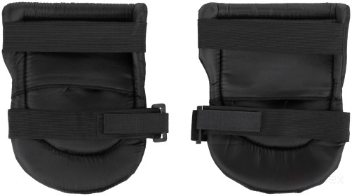 Protective knee pads with plastic cups