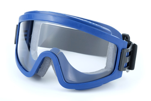 Safety glasses closed with indirect ventilation ZN11 PANORAMA StrongGlass (2C-1.2 PC) with an obturator, 30 pcs.