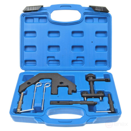 A set of clamps for servicing BMW engines ER-86729, 5 parts (M47, M57, 2.0, 3.0), in a EUREKA case /1/10