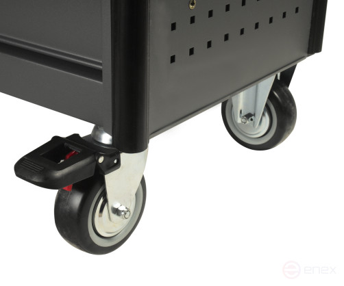 Тележка инструментальная 7 секций (JTC-5021) с набором инструментов 344 предмета JTC