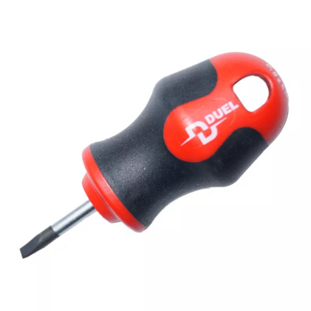 DuoTech series shortened screwdriver straight slot Sl4x25 mm, length 87mm, DL10-040-025