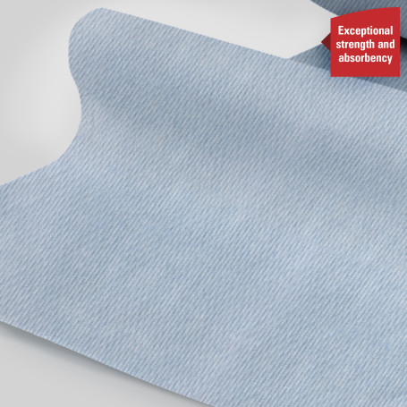 WypAll® L10 Surface Cleaning Material - Jumbo Roll / Blue (1 Roll x 1000 sheets)