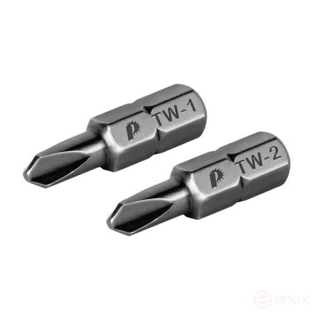 Бита отверточная ПРАКТИКА "Профи" Tri Wing 1x25мм, 2x25мм (2шт), блистер (918-689)