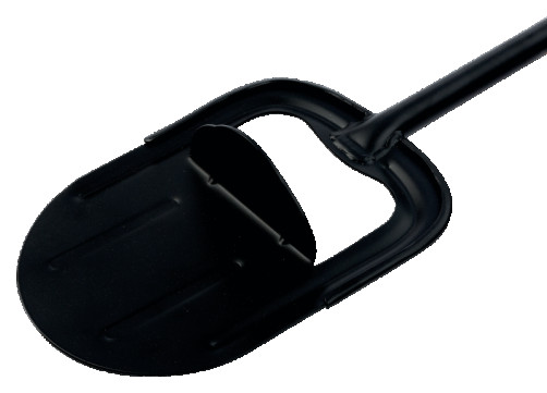 A shovel for trimming the edges of lawns