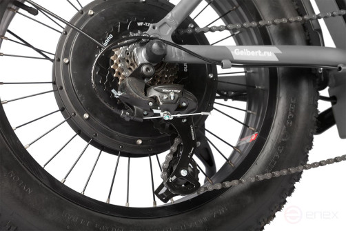 Электровелосипед Gelbert Saturn 4 ULTRA, черный