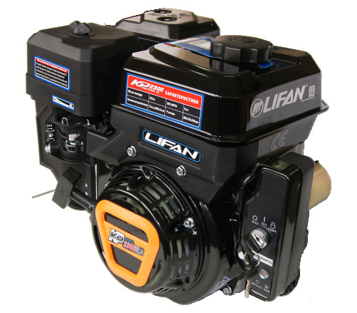 Lifan KP230E 3A engine (8 HP, 170F-2TD-3A)