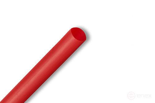 Heat Shrinkable Red Tube RIPO Plus Ø 10.0 / 5.0 Red 100m