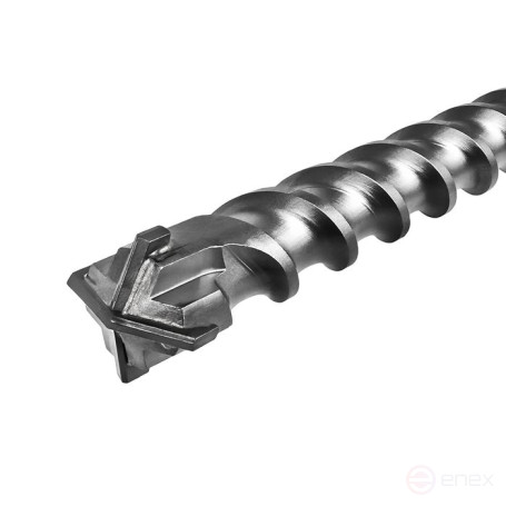 Бур SDS-MAX ПРАКТИКА 45 х 1360/1500 мм, КВАДРО, серия Эксперт, по бетону (915-749)