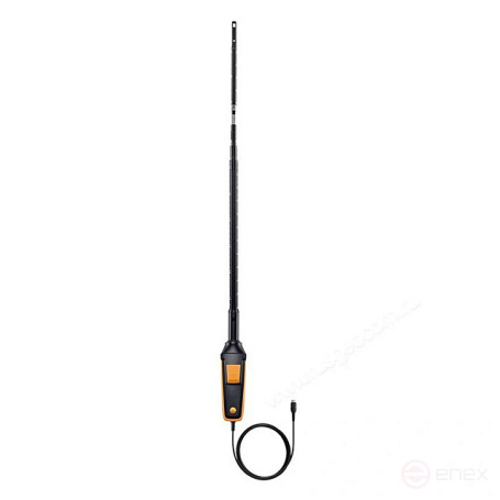 Impeller probe (Oslash 16 mm) including Testo temperature sensor