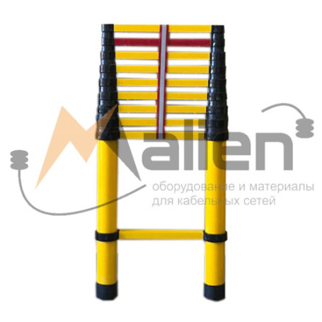ПДЛ-3,5 Лестница диэлектрическая телескопическая стеклопластиковая МАЛИЕН