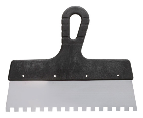 Toothed spatula "Standard" (blade width 450 mm), tooth 8 mm