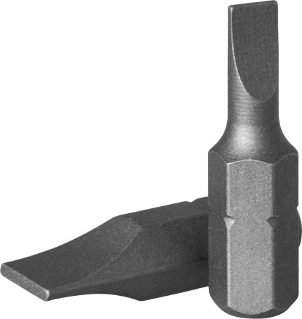 D125F6512A 1/4" DR slot bit insert, SL6.5.25 mm