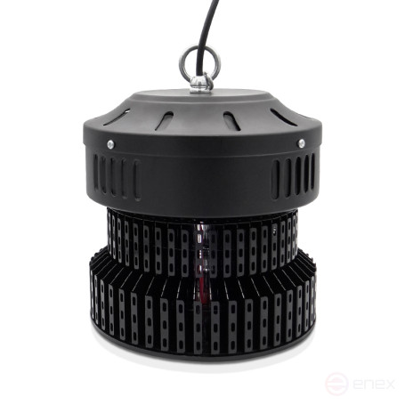 LED Bell Pendant Lamp Mosvolt smd H-black 100w 220v