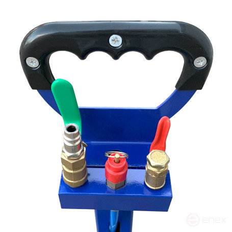 2t 2-section pneumatic jack T08102A with handle AE&T