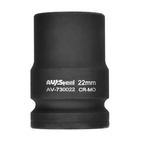 Головка ударная 3/4" шестигранная 22 мм "AV Steel" AV-730022