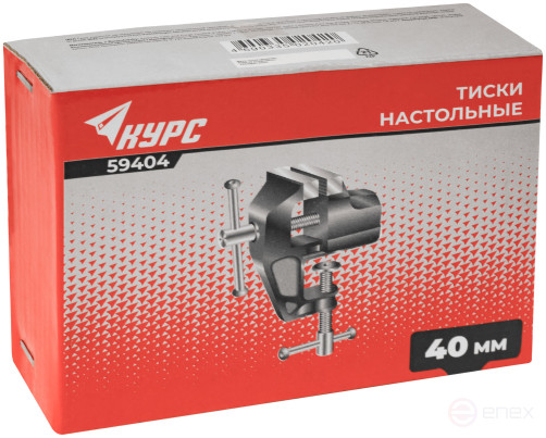 Тиски настольные облегченные 40 мм ( 0,45 кг )