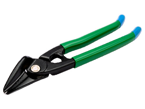 Ножницы по металлу со смещением для правого и прямого реза для мягких/средних материалов 280 мм