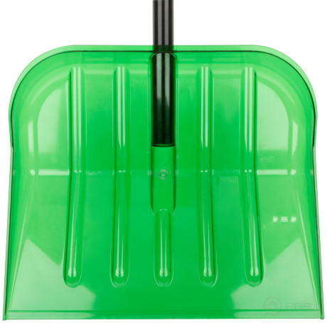 Snow shovel, polycarbonate, aluminum handle, average 460x400x1380 mm