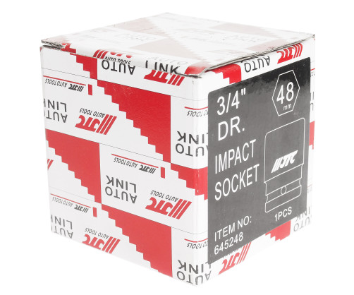 Головка торцевая ударная 6-гранная 3/4" х 48мм, длина 68мм JTC /1