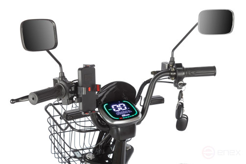 Электровелосипед Gelbert Khan Monster 1, черный