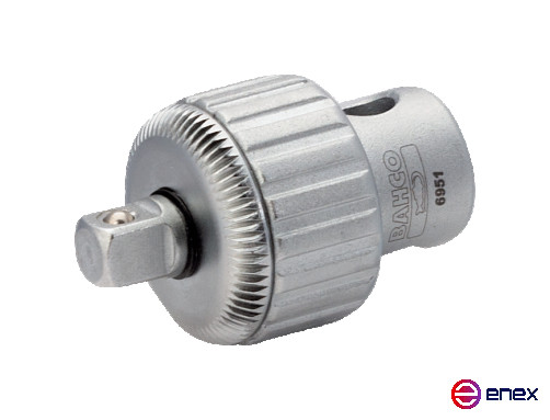 Reversible adapter 52 teeth, for ratchet 1/4", 35 mm